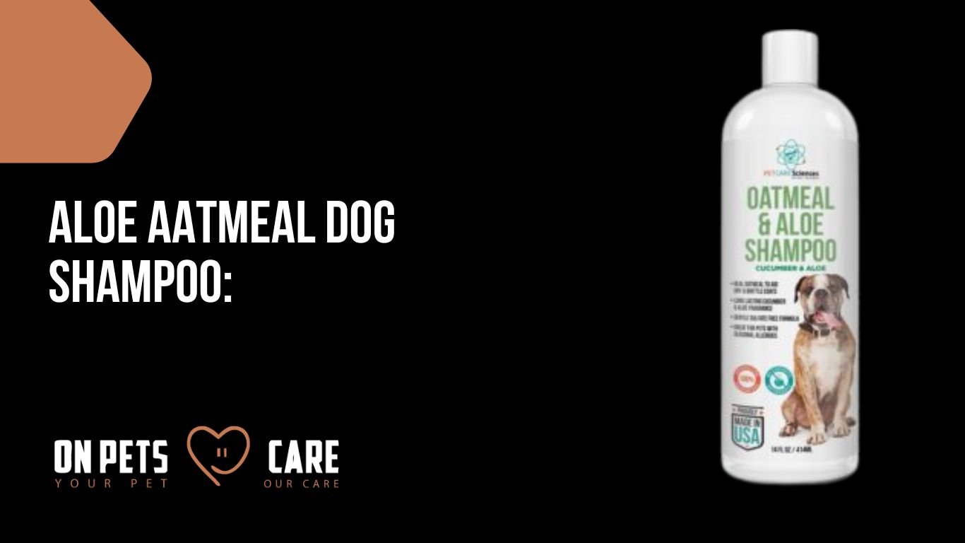 Aloe Aatmeal Dog Shampoo