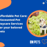 discounted pet day care services